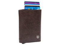 The Chesterfield Brand C08.0607 Leather Card Holder Gabriela brown