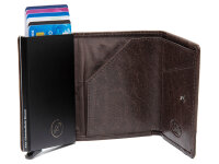 The Chesterfield Brand C08.0607 Leather Card Holder Gabriela brown