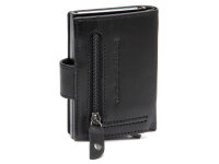 The Chesterfield Brand C08.0608 Leather Card Holder Novum Series Barrea black