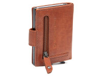 The Chesterfield Brand C08.0608 Leather Card Holder Novum Series Barrea cognac