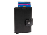 The Chesterfield Brand C08.0609 Leather Card Holder Novum Series Larino black