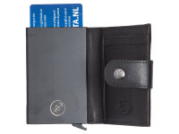 The Chesterfield Brand C08.0610 Leather Card Holder Novum Series Lesina black