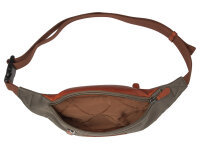 The Chesterfield Brand C23.1030 Leather Waist Pack Fusion Series Steel Green Velta
