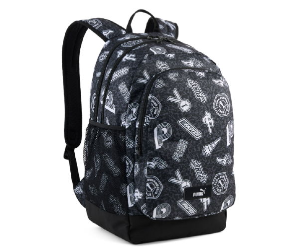 Puma Academy AOP 29 Liter Rucksack 091150 puma black running icons