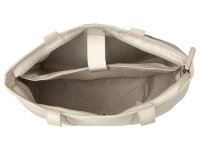 The Chesterfield Brand C38.0401 Leather Shopper Nylon Wax Pull Up Otta off white