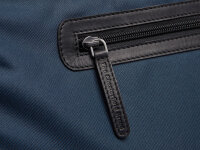 The Chesterfield Brand C38.0401 Leather Shopper Nylon Wax Pull Up Otta Navy