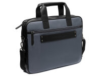 The Chesterfield Brand C40.4000 Leather Laptop Bag Nylon Wax Pull Up Narvik Light Grey
