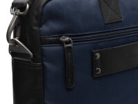 The Chesterfield Brand C40.4000 Leather Laptop Bag Nylon...