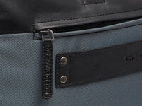 The Chesterfield Brand C40.4001 Leather Laptop Bag Nylon Wax Pull Up Nivano Light Grey
