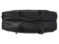 The Chesterfield Brand C40.4001 Leather Laptop Bag Nylon Wax Pull Up Nivano Light Grey