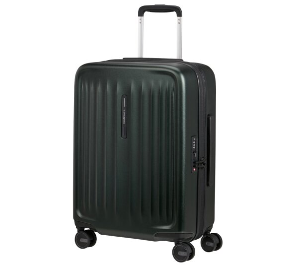 Samsonite FYRM Spinner 55 cm EXP mit TSA-Zahlenschloss deep green