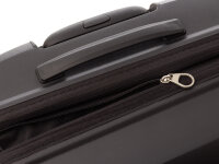 Franky PP18 Trolley Hartschalenkoffer Spinner Gr. L inkl. Dehnfalte black
