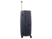Franky PP18 Trolley Hartschalenkoffer Spinner Gr. L inkl. Dehnfalte dark blue