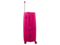 Franky PP18 Trolley Hartschalenkoffer Spinner Gr. L inkl. Dehnfalte fuchsia