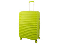 Franky PP18 Trolley Hartschalenkoffer Spinner Gr. L inkl. Dehnfalte lime green