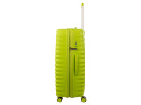 Franky PP18 Trolley Hartschalenkoffer Spinner Gr. L inkl. Dehnfalte lime green