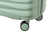 Franky PP18 Trolley Hartschalenkoffer Spinner Gr. L inkl. Dehnfalte mint