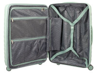 Franky PP18 Trolley Hartschalenkoffer Spinner Gr. L inkl. Dehnfalte mint