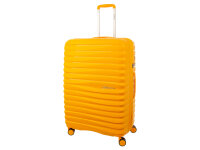 Franky PP18 Trolley Hartschalenkoffer Spinner Gr. L inkl. Dehnfalte orange