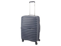 Franky PP18 Trolley Hartschalenkoffer Spinner Gr. M inkl. Dehnfalte dark blue