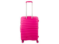 Franky PP18 Trolley Hartschalenkoffer Spinner Gr. M inkl. Dehnfalte fuchsia