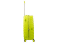 Franky PP18 Trolley Hartschalenkoffer Spinner Gr. M inkl. Dehnfalte lime green