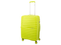 Franky PP18 Trolley Hartschalenkoffer Spinner Gr. M inkl. Dehnfalte lime green