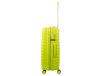 Franky PP18 Trolley Hartschalenkoffer Spinner Gr. M inkl. Dehnfalte lime green