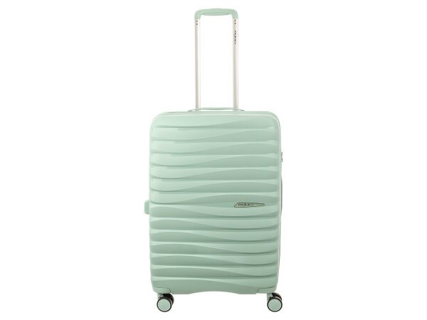 Franky PP18 Trolley Hartschalenkoffer Spinner Gr. M inkl. Dehnfalte mint