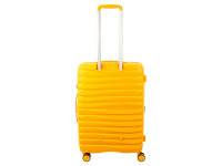 Franky PP18 Trolley Hartschalenkoffer Spinner Gr. M inkl. Dehnfalte orange