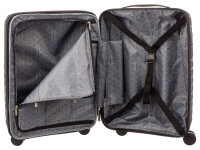 Franky PP18 Trolley Hartschalenkoffer Spinner Gr. S inkl. Dehnfalte black
