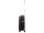 Franky PP18 Trolley Hartschalenkoffer Spinner Gr. S inkl. Dehnfalte black