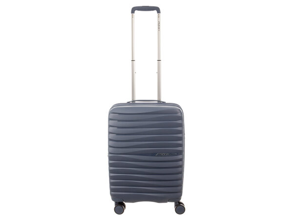Franky PP18 Trolley Hartschalenkoffer Spinner Gr. S inkl. Dehnfalte dark blue