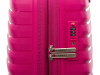 Franky PP18 Trolley Hartschalenkoffer Spinner Gr. S inkl. Dehnfalte fuchsia