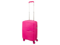 Franky PP18 Trolley Hartschalenkoffer Spinner Gr. S inkl. Dehnfalte fuchsia