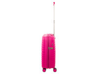 Franky PP18 Trolley Hartschalenkoffer Spinner Gr. S inkl. Dehnfalte fuchsia