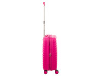 Franky PP18 Trolley Hartschalenkoffer Spinner Gr. S inkl. Dehnfalte fuchsia