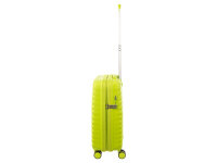Franky PP18 Trolley Hartschalenkoffer Spinner Gr. S inkl. Dehnfalte lime green