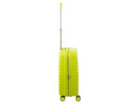 Franky PP18 Trolley Hartschalenkoffer Spinner Gr. S inkl. Dehnfalte lime green