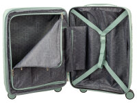 Franky PP18 Trolley Hartschalenkoffer Spinner Gr. S inkl. Dehnfalte mint