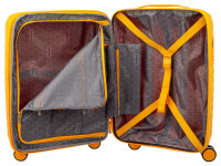 Franky PP18 Trolley Hartschalenkoffer Spinner Gr. S inkl. Dehnfalte orange