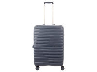 Franky PP18 Trolley Hartschalenkoffer 3er SET Spinner Gr. L/M/S inkl. Dehnfalte dark blue