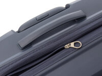 Franky PP18 Trolley Hartschalenkoffer 3er SET Spinner Gr. L/M/S inkl. Dehnfalte dark blue