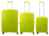 Franky PP18 Trolley Hartschalenkoffer 3er SET Spinner Gr....