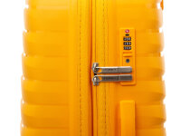 Franky PP18 Trolley Hartschalenkoffer 3er SET Spinner Gr. L/M/S inkl. Dehnfalte orange