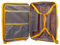 Franky PP18 Trolley Hartschalenkoffer 3er SET Spinner Gr. L/M/S inkl. Dehnfalte orange