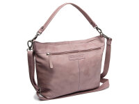 The Chesterfield Brand C48.1268 Leather Shoulder Bag Washed Wax Cow Bolivia Lavender Lila