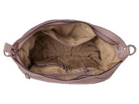 The Chesterfield Brand C48.1268 Leather Shoulder Bag Washed Wax Cow Bolivia Lavender Lila