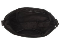 The Chesterfield Brand C48.1318 Leather Shoulder Bag Washed Wax Cow Clarita Black