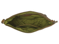 The Chesterfield Brand C48.1318 Leather Shoulder Bag Washed Wax Cow Clarita Olive Green